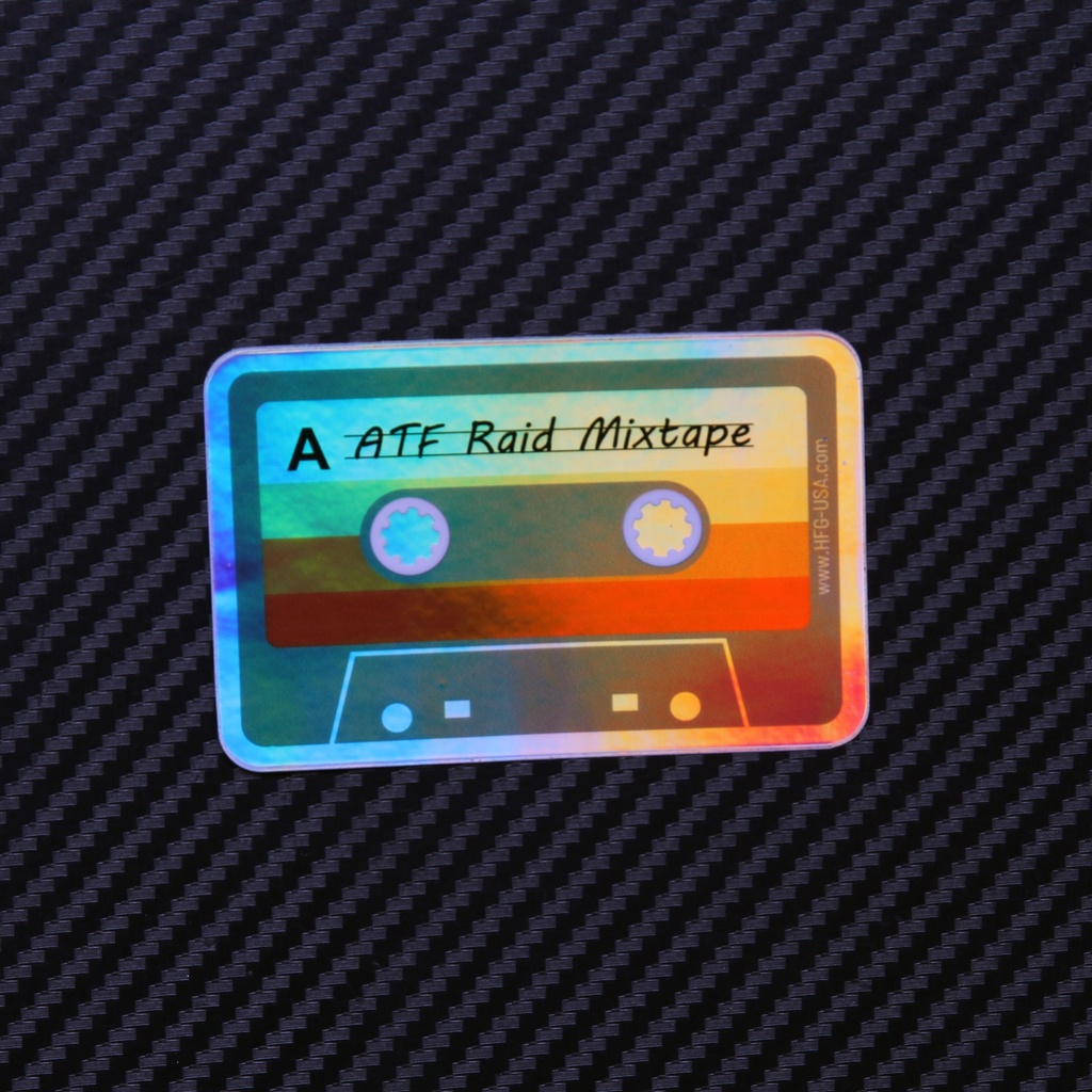 Holographic Mixtape Sticker